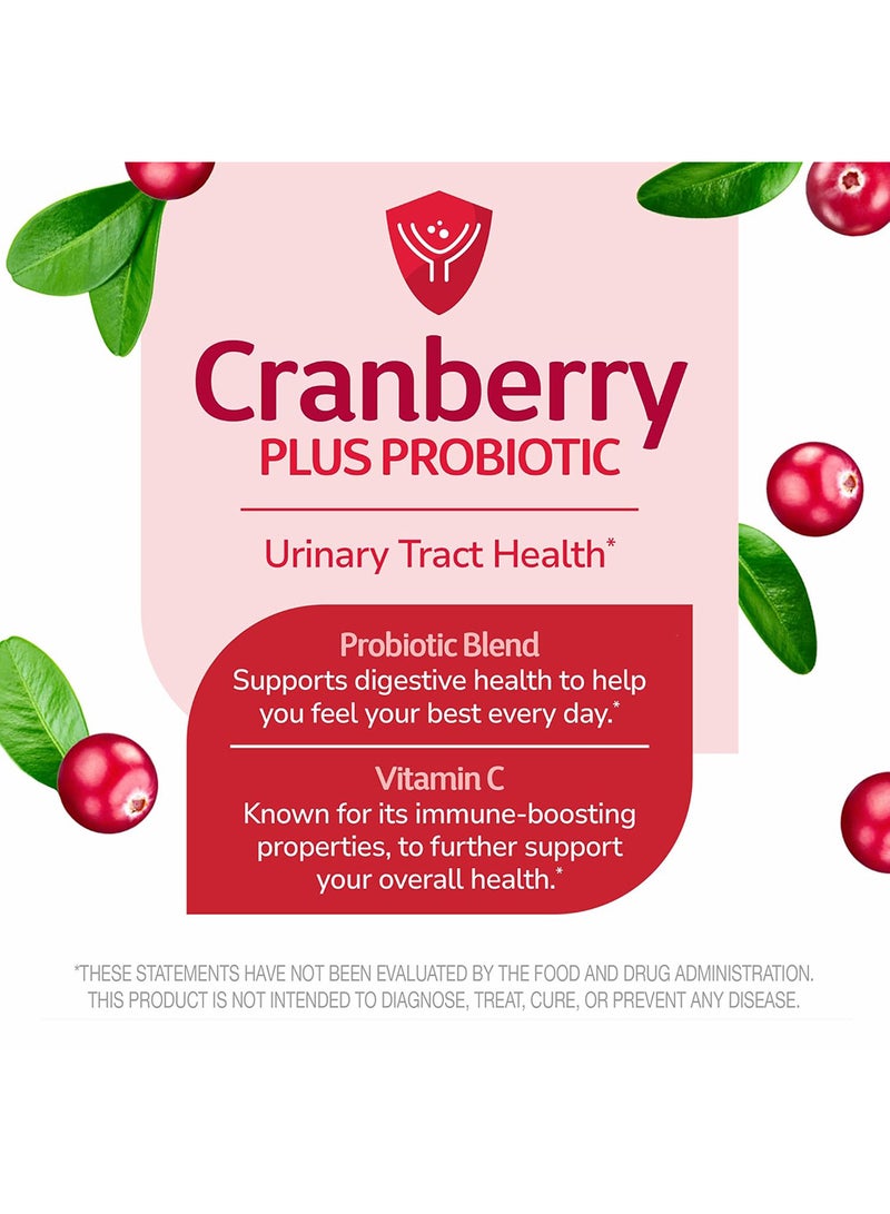 21st Century Cranberry Plus Probiotic, 60 Tablets, Packaging May Vary - Image 4
